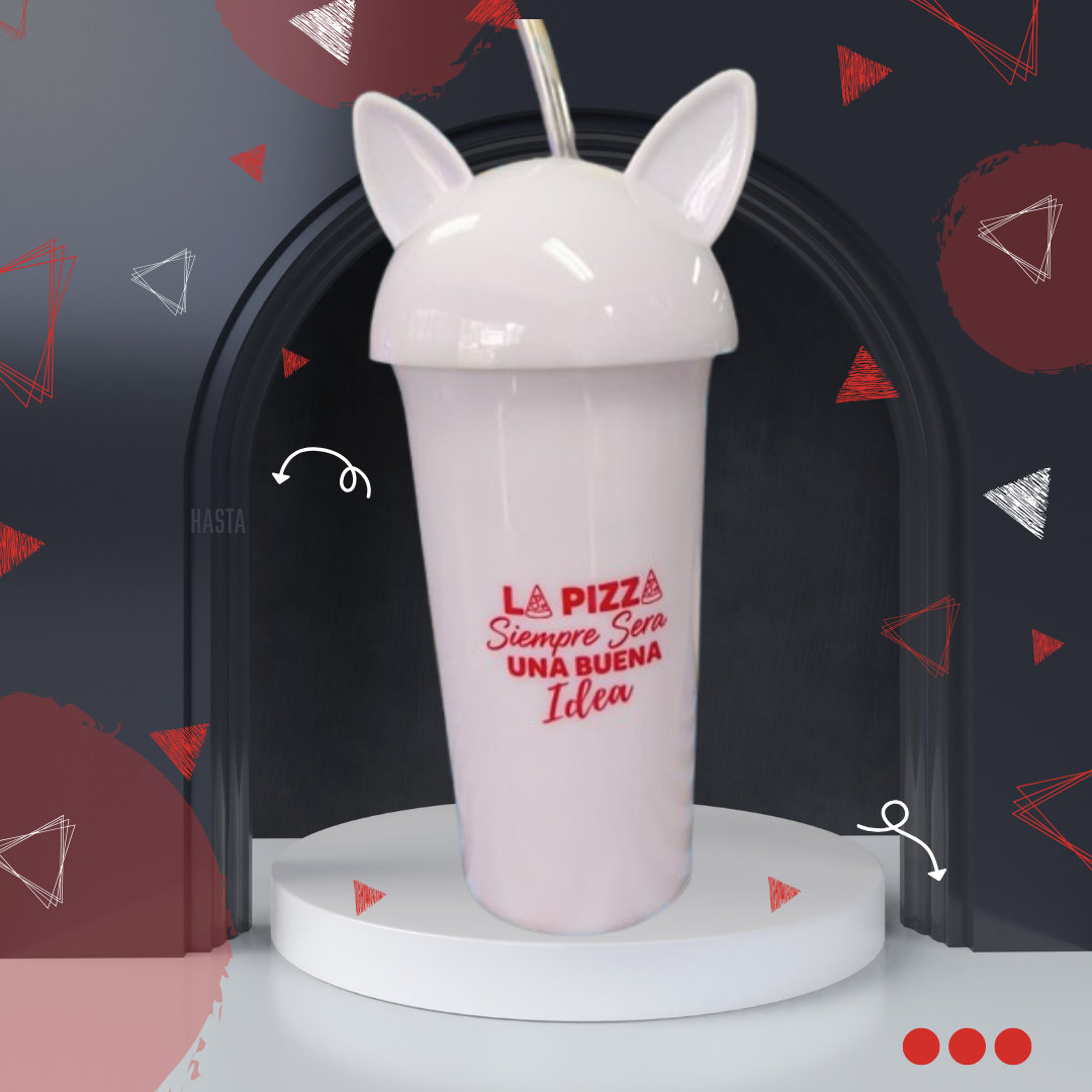 Vaso con gato