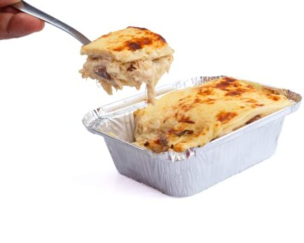 Lasaña Pollo Champiñones