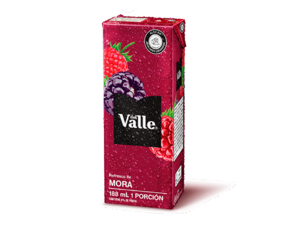 Del Valle Caja Mora 188mL